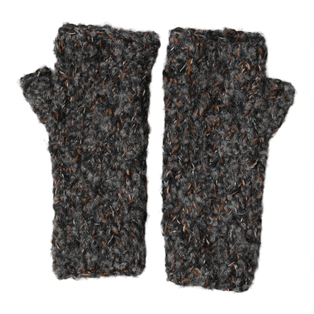 Dolce & Gabbana Unisex Grau - Fingerlose Handschuhe - Accessories - One Size