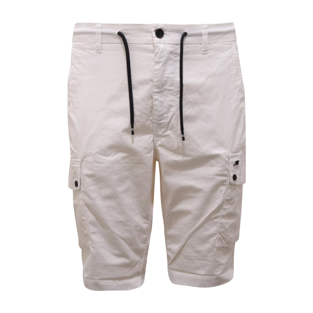 Mason's Herren Weiß - Cargo Shorts Im Bermuda-Stil - Shorts - Xs