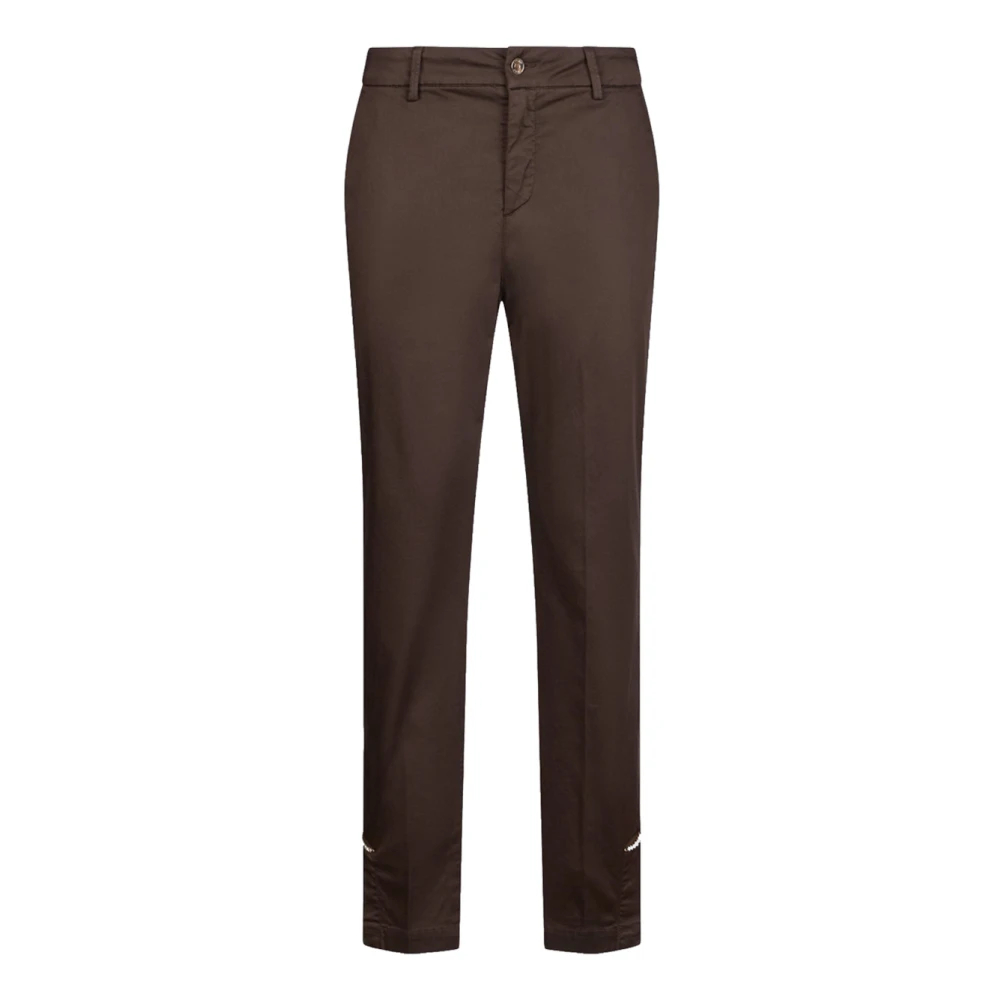 Liu Jo Damen Braun - Slim-Fit Chinos - Trousers - W33