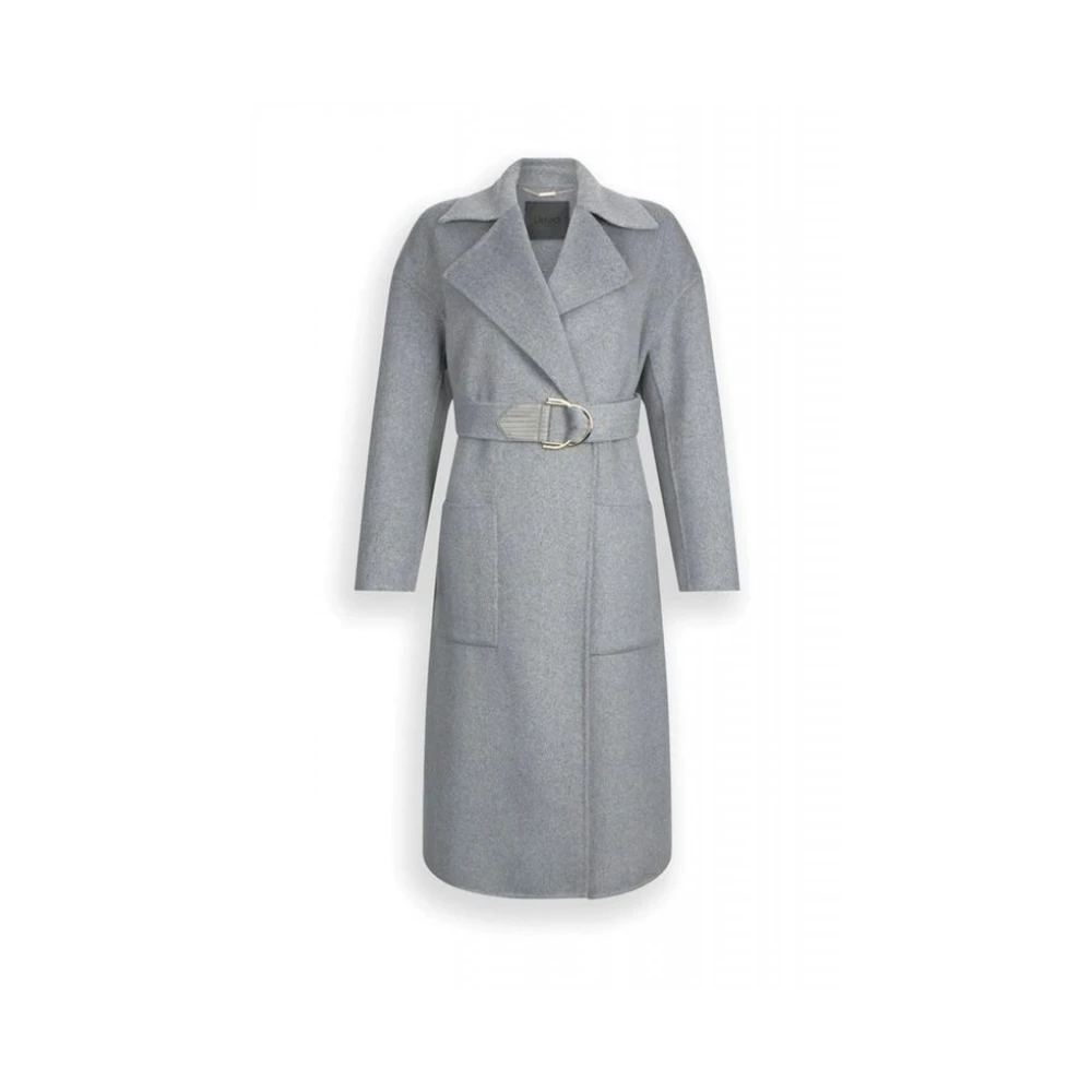 Liu Jo Damen Grau - Cf5283 T4627 Mantel - Coats - L