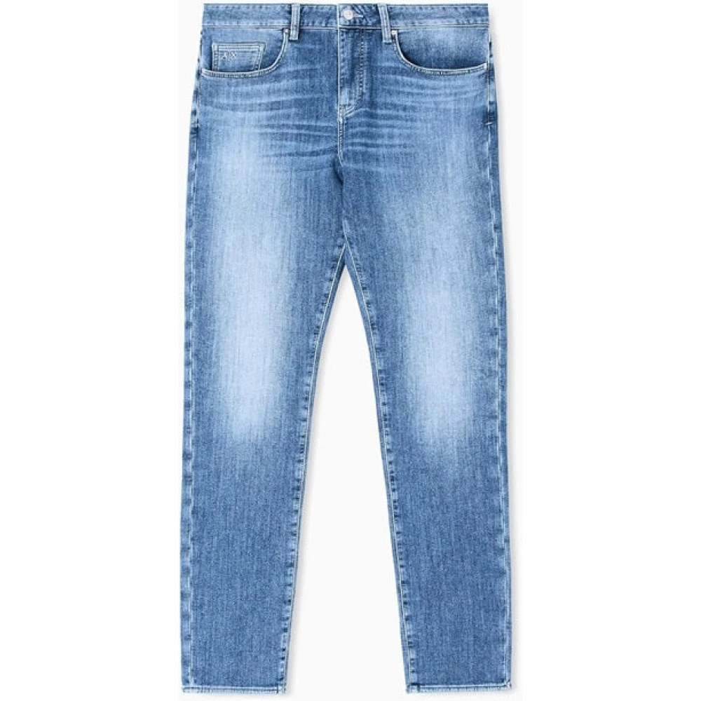 Armani Exchange Herren Blau - J14 Slim Fit Jeans - Jeans - W38 L32