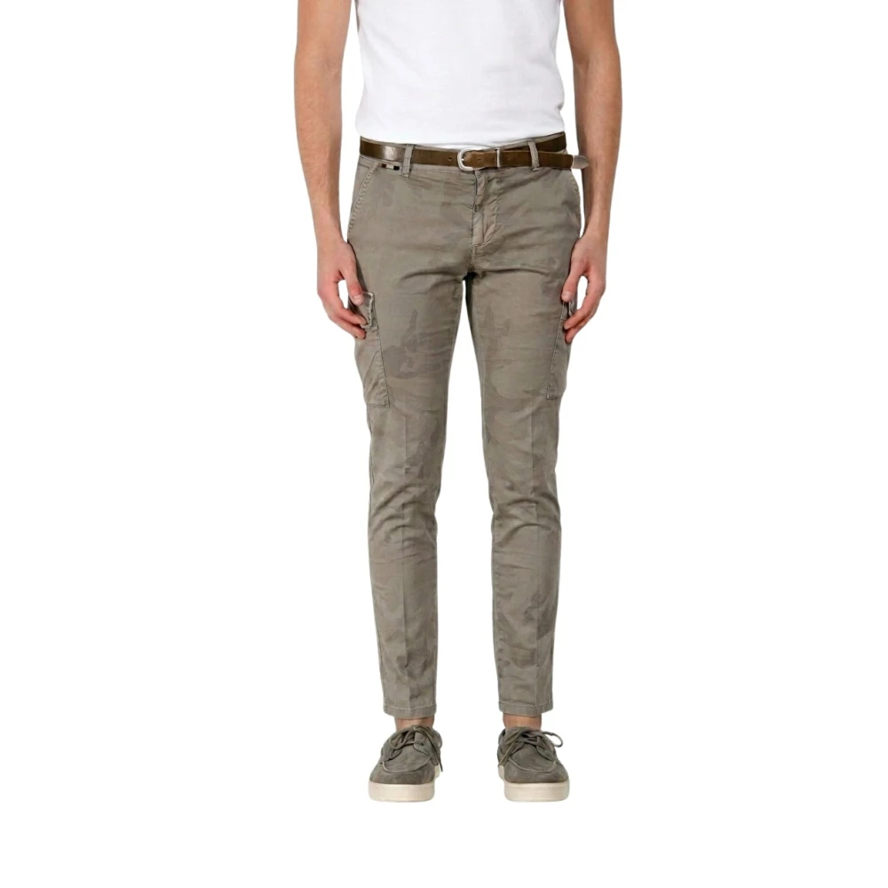 Mason's Herren Grün - Slim-Fit Hosen - Trousers - S