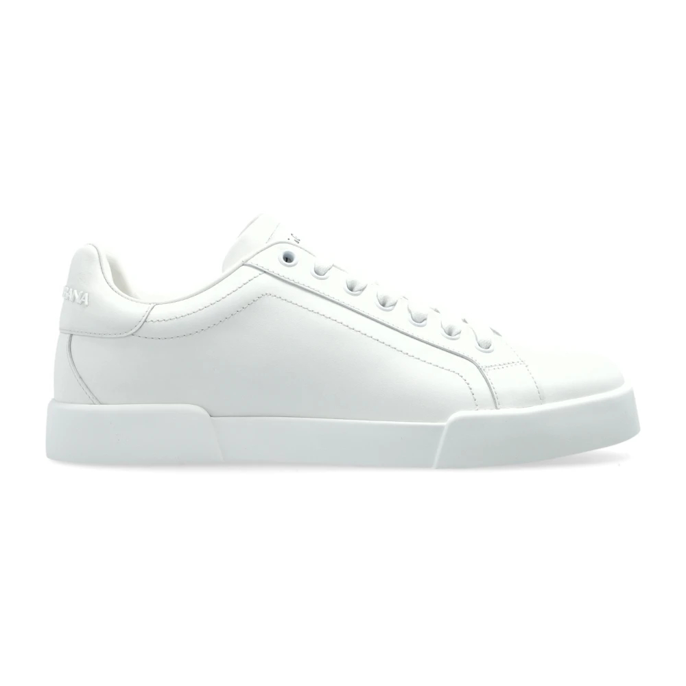 Dolce & Gabbana Damen Weiß - Sportschuhe Mit Logo - Shoes - 36 Eu