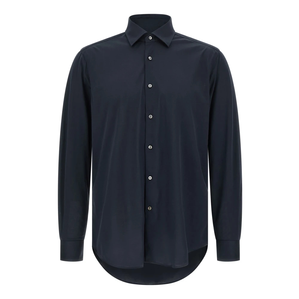 Pal Zileri Herren Blau - Milano Collar Shirt - Shirts - 2XL