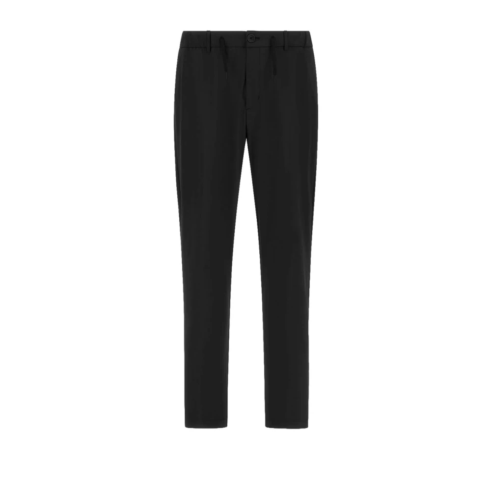 Herno Herren Schwarz - Slim-Fit Hose - Trousers - K - L
