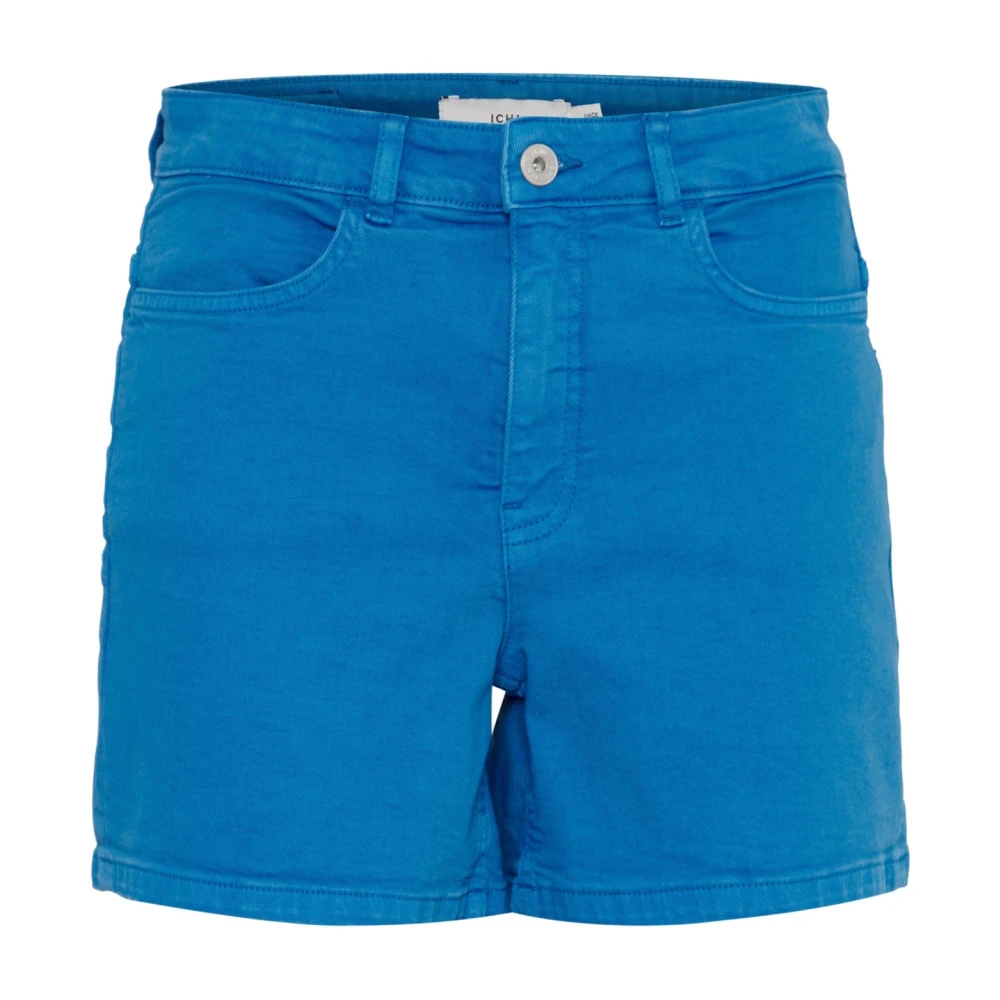 Ichi Damen Bleu Jeansshorts Ihcenny - Bild 3