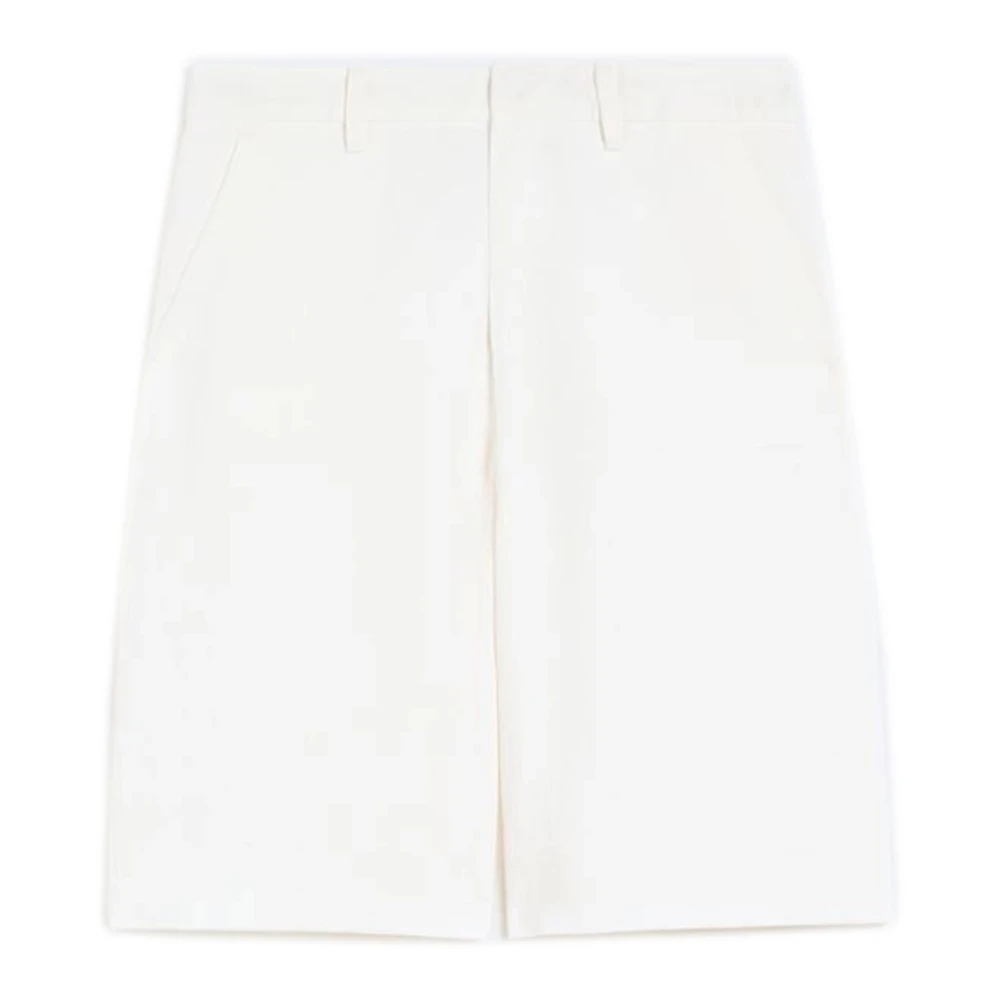 Max Mara Damen Weiß - Bermuda Shorts - Shorts - S