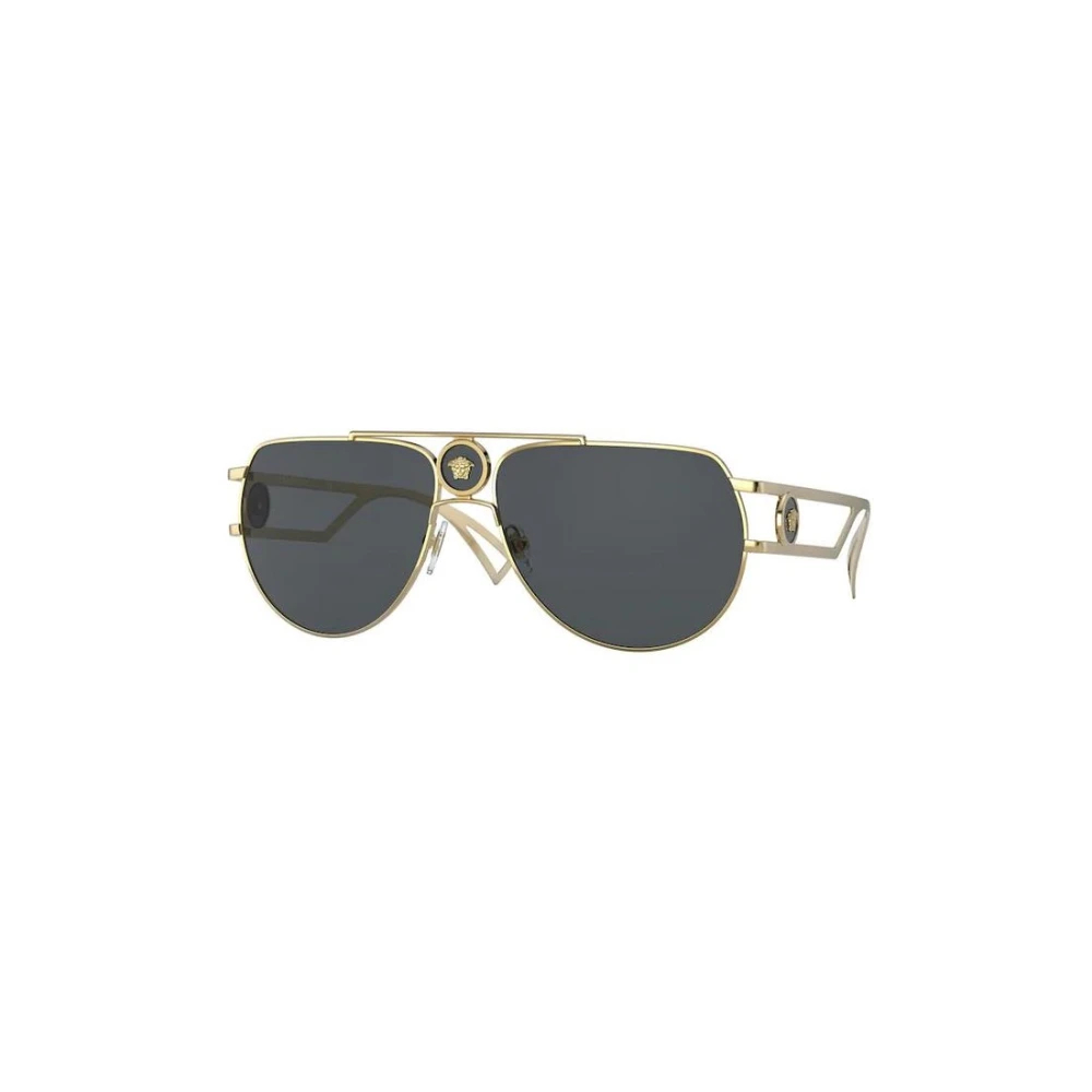 Versace Ve2225 0 100287 Metall Pilot Sonnenbrille Herren Gold Mittel - Bild 12