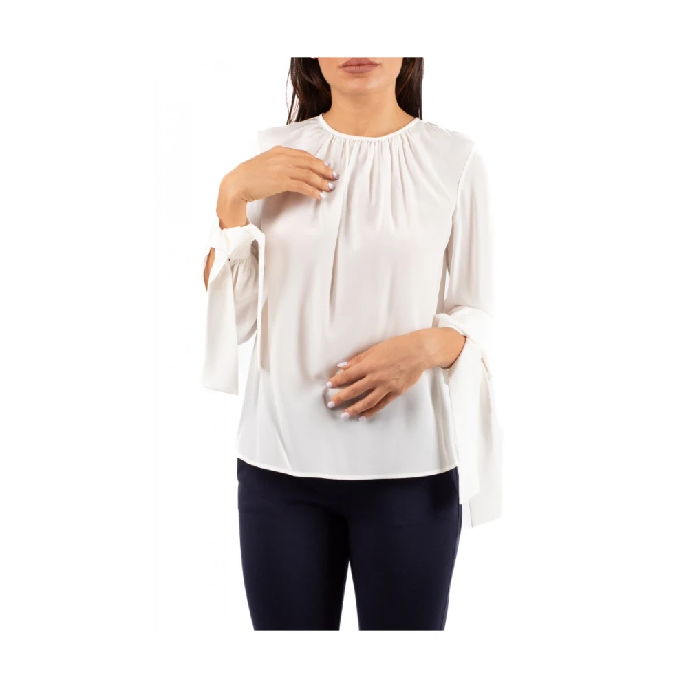 Max Mara Studio Damen Weiß - Elegante Studio Bluse - Blouses & Shirts - 3XS
