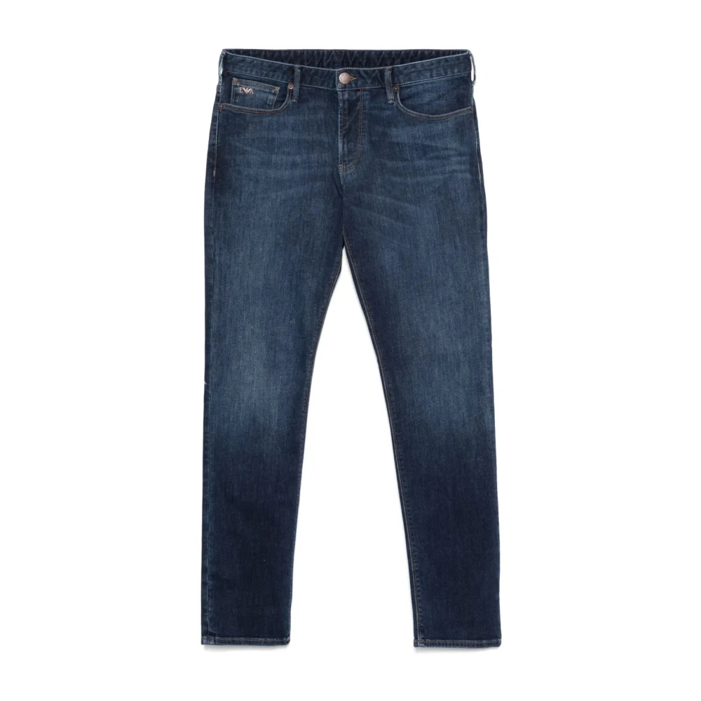 Emporio Armani Herren Blau - Jean Hosen Slim Fit - Jeans - W31