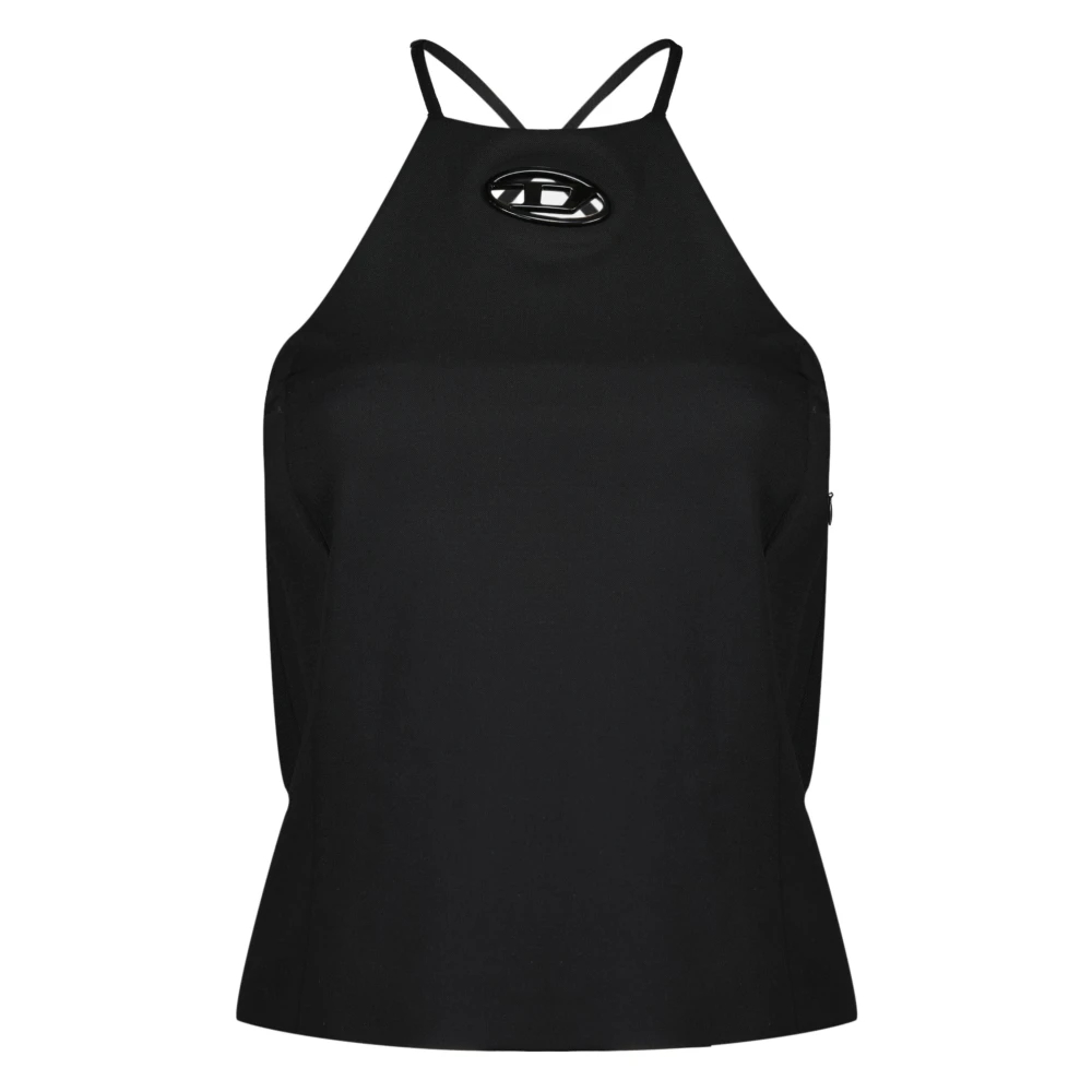 Diesel Damen Schwarz - T-Elma Top - Tops - K - M
