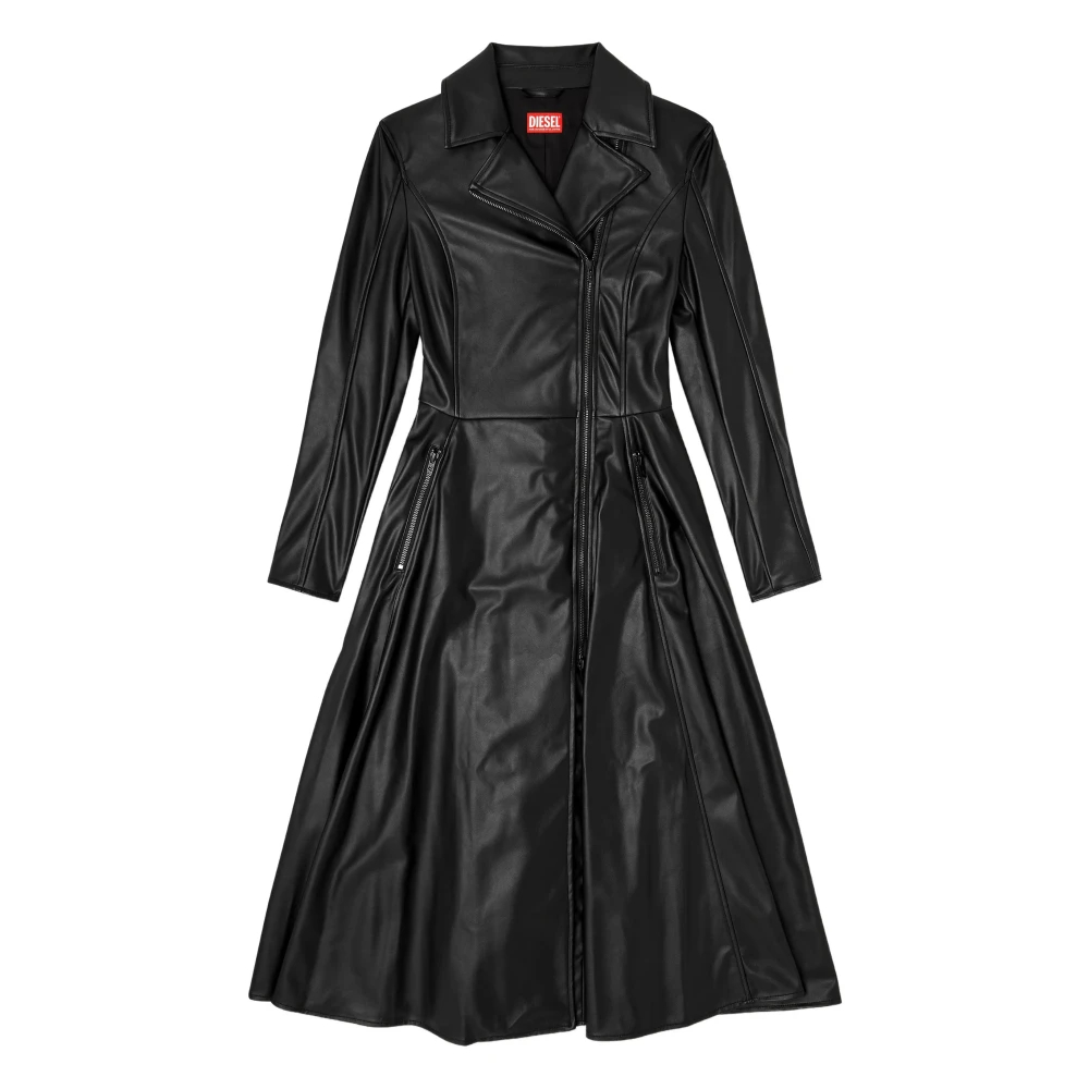 Diesel Damen Schwarz - D-Ragon Abito - Dresses - K - Xs