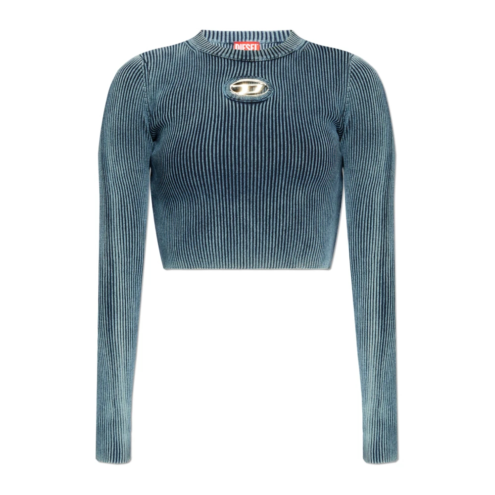 Diesel Damen Blau - Top `M-Anchor-A` - Tops - 2XS