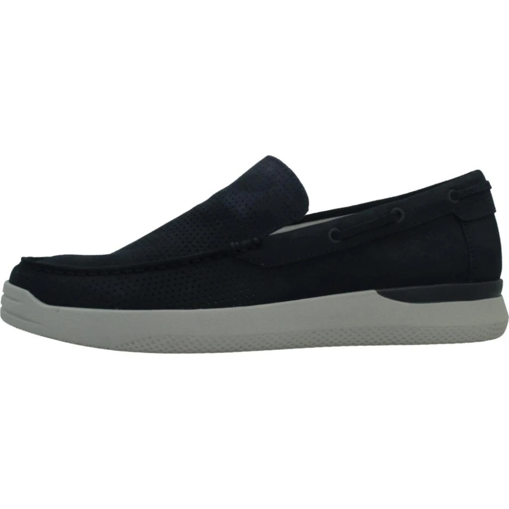 Stonefly Herren Blau - Custer 16 Velour - Shoes - 43 Eu