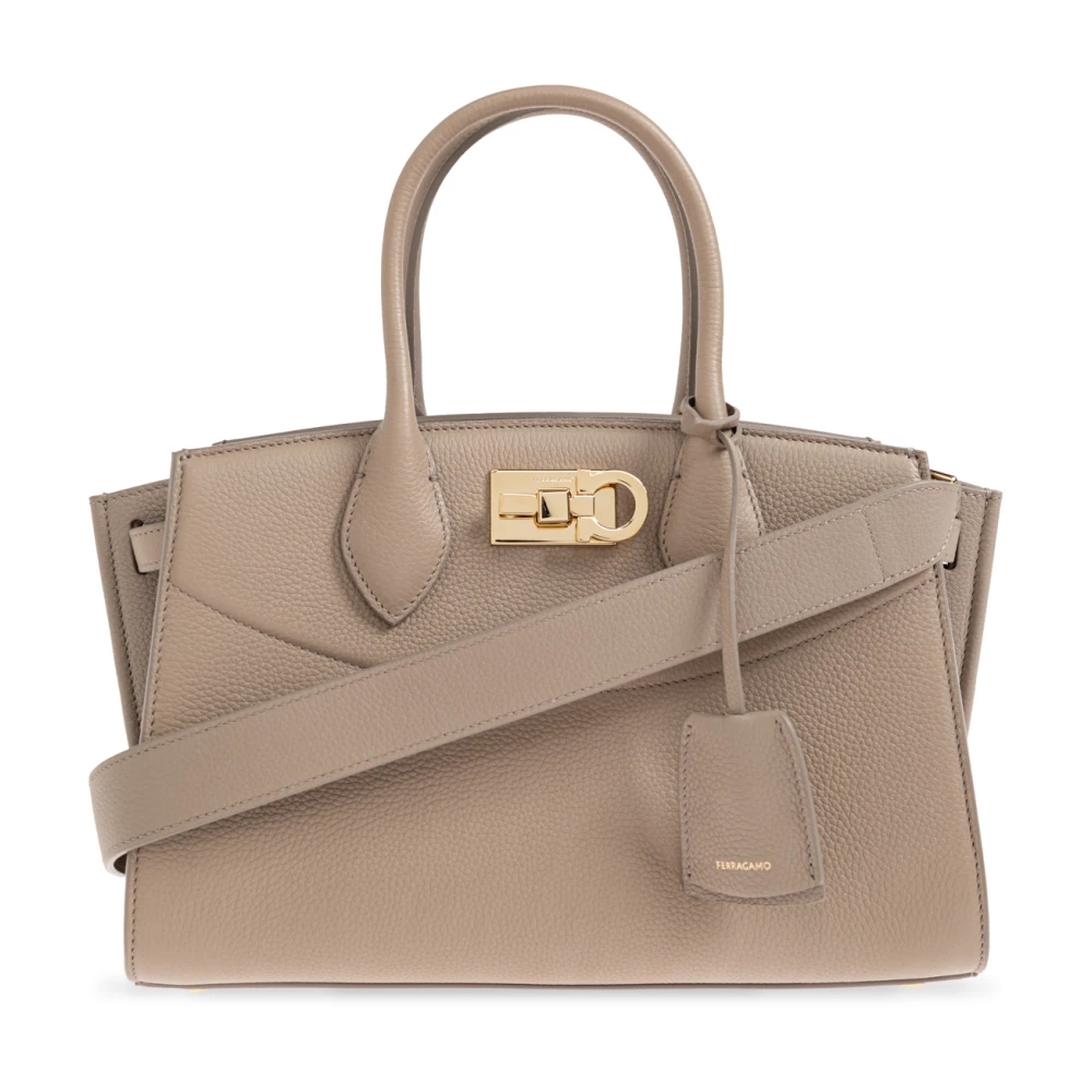 Ferragamo , Damen, Taschen, Beige, One Size - Bild 3