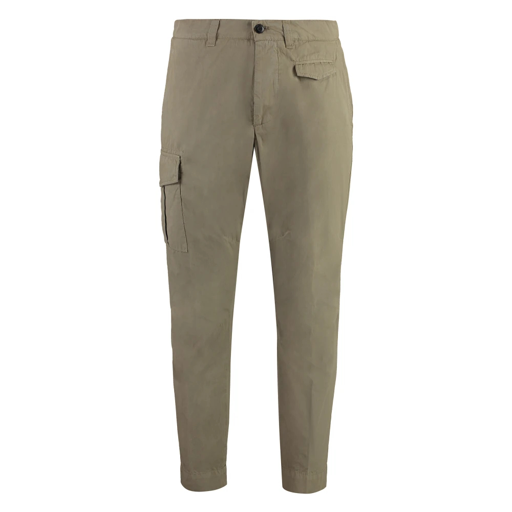 Dondup Herren Grün - Baumwollhose Mit Taschen - Trousers - W36