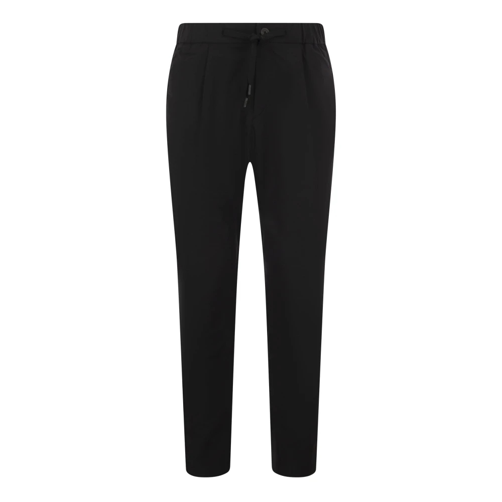 Herno Herren Schwarz - Slim-Fit Hosen - Trousers - K - M