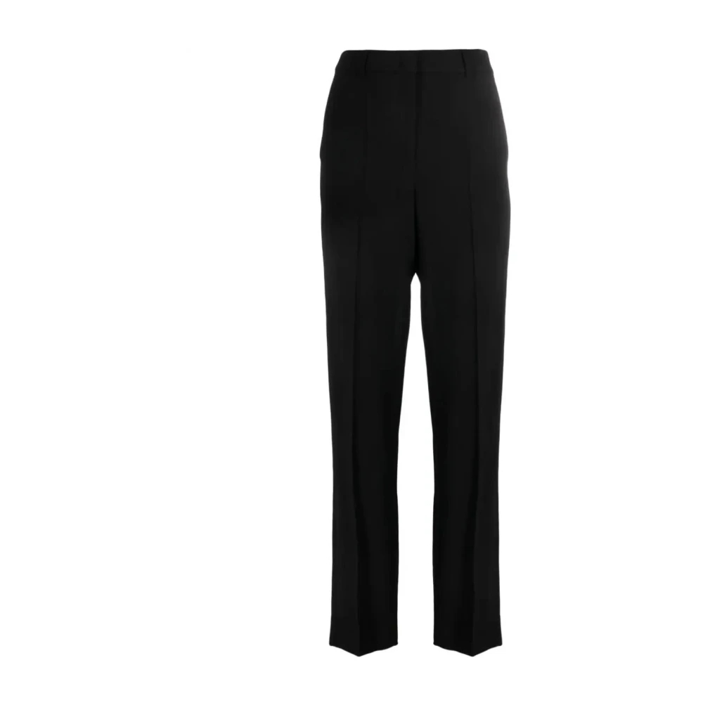 Emporio Armani Damen Schwarz - Slim-Fit Hose - Trousers - K - Xl