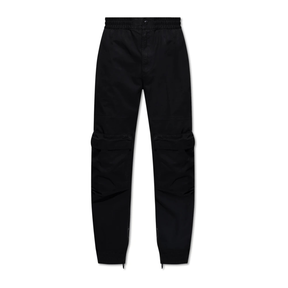 Diesel Herren Schwarz - Hose Mit Taschen - Trousers - K -M