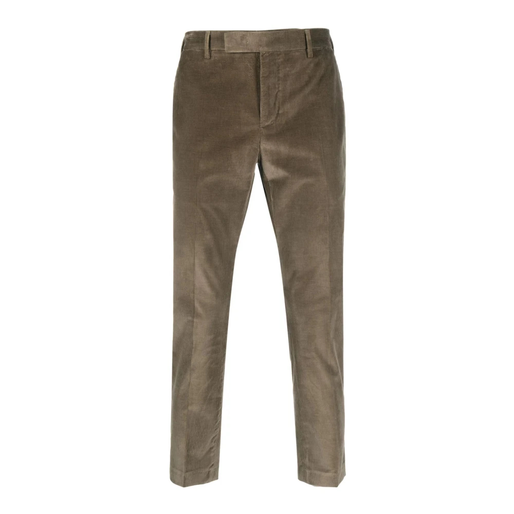 Pt Torino Herren Grün - Velvet Slim Fit Hose - Trousers - 2XL
