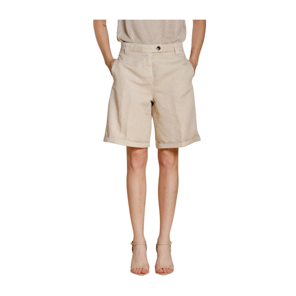 Mason's Damen Beige - Brigitte Chino Bermuda - Shorts - S