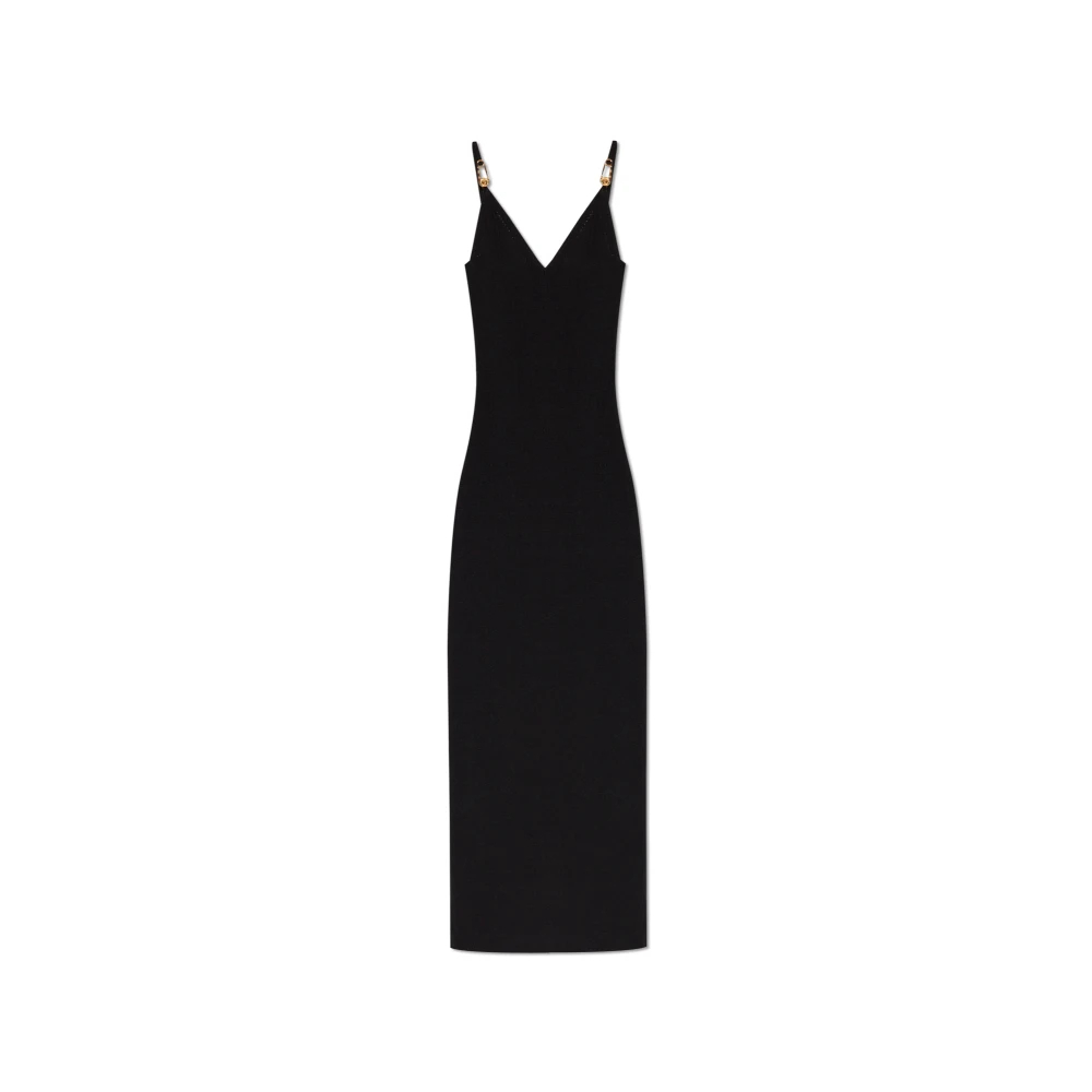 Versace Damen Schwarz - Trägerkleid Mit Figurbetonter Passform - Dresses - K -Xs