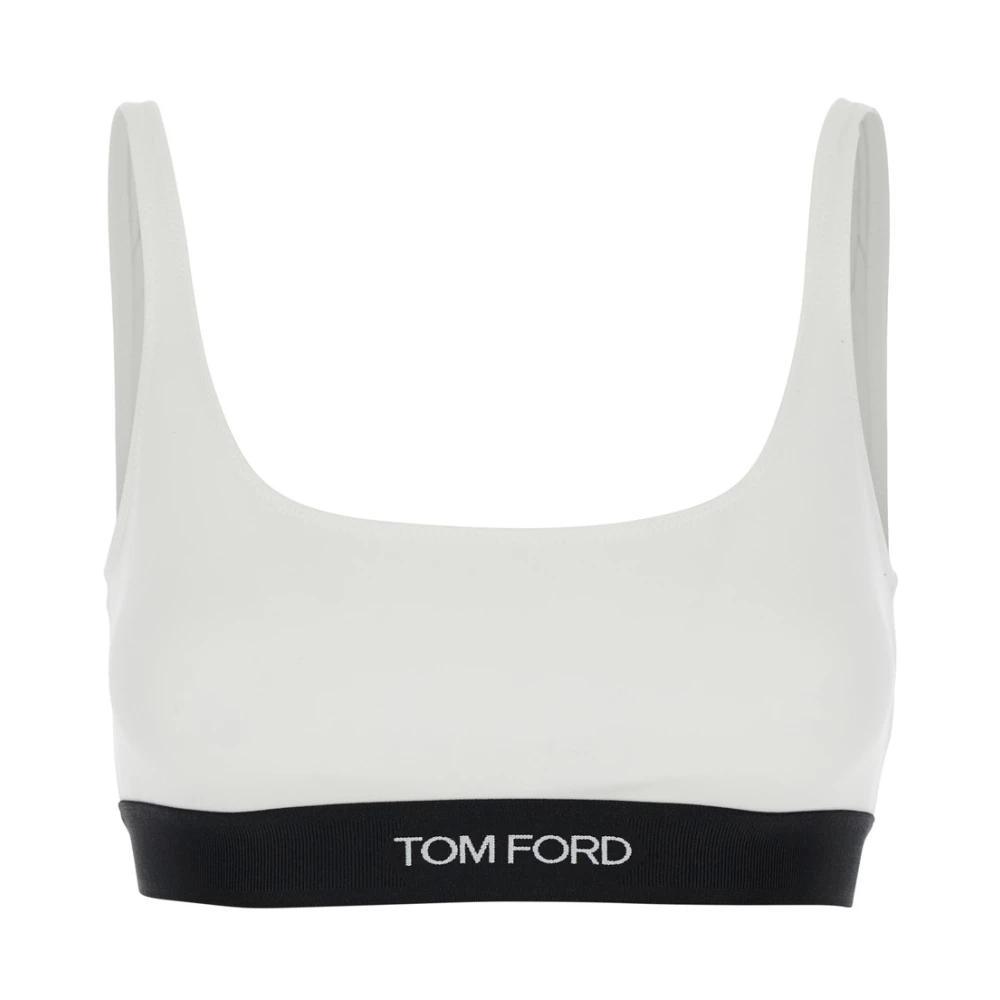Tom Ford Damen Weiß - Modal Signature Bralette - Underwear - S