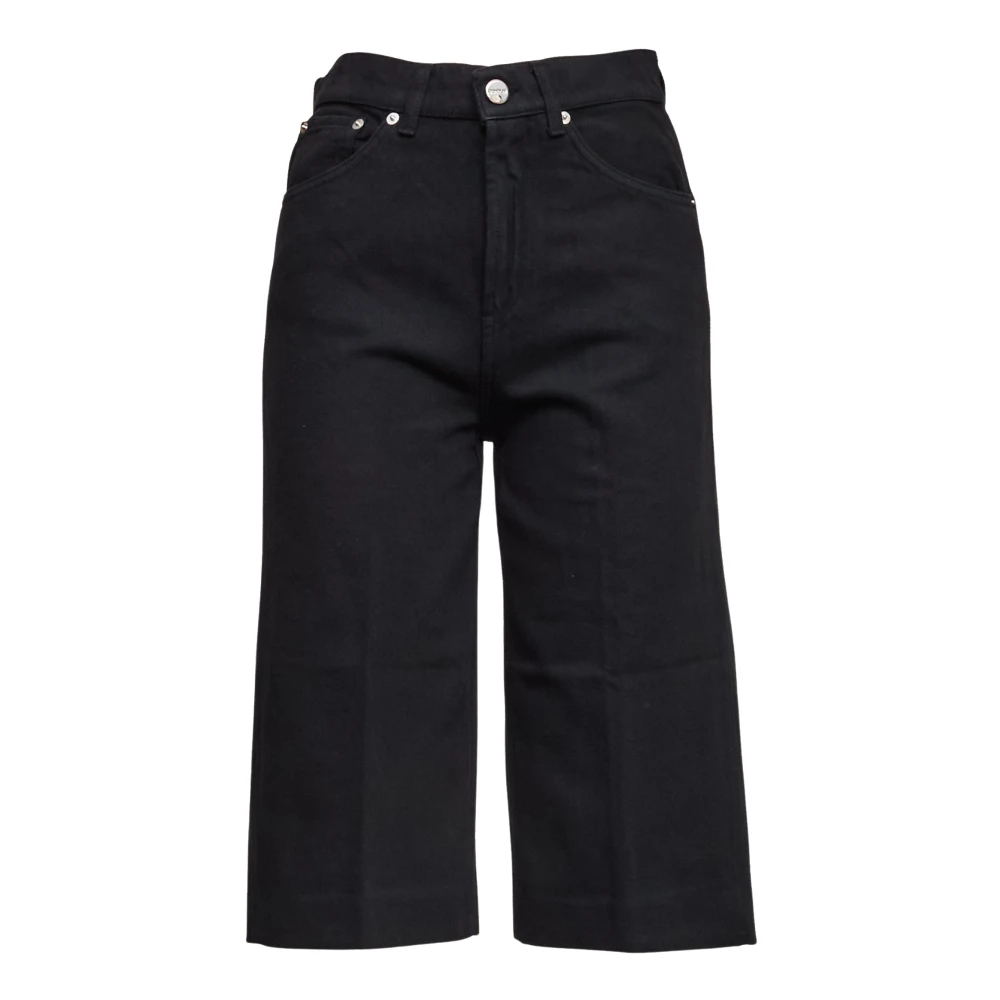 Dondup Damen Schwarz - Delfine Bermuda Shorts - Shorts - K -W25