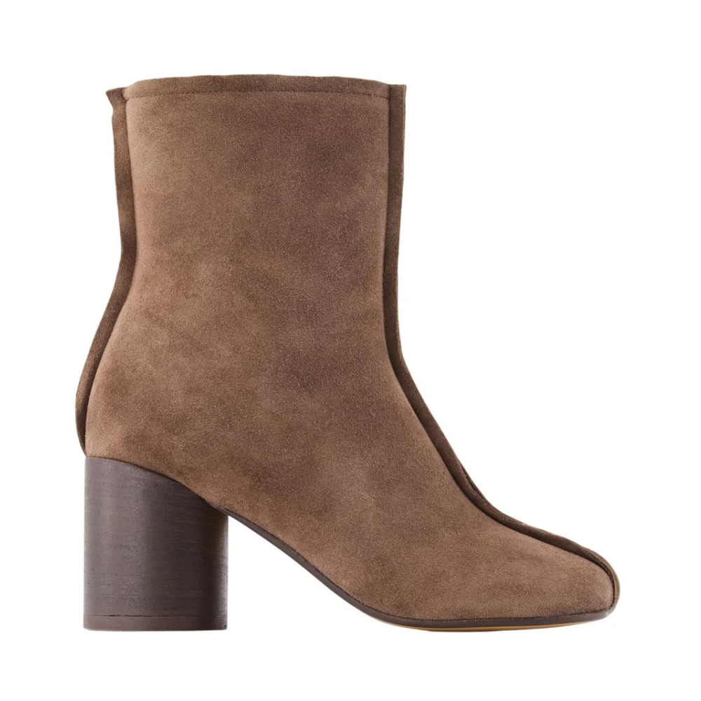 Mm6 Maison Margiela - Stiefeletten - Leder - Braun - Shoes - Damen - Braun - 37 Eu