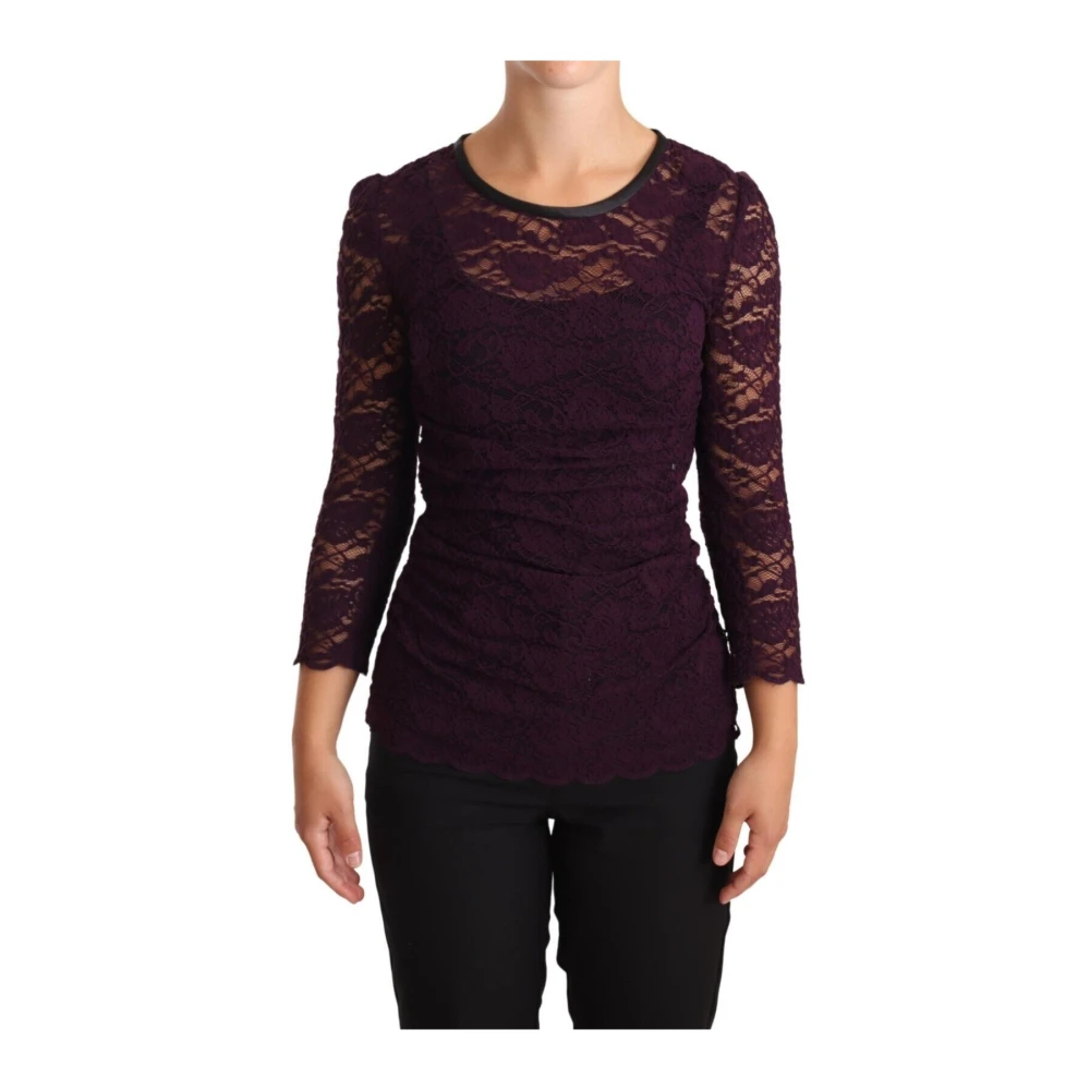 Dolce & Gabbana Damen Violett - Blusen - Blouses & Shirts - Lila - Xs
