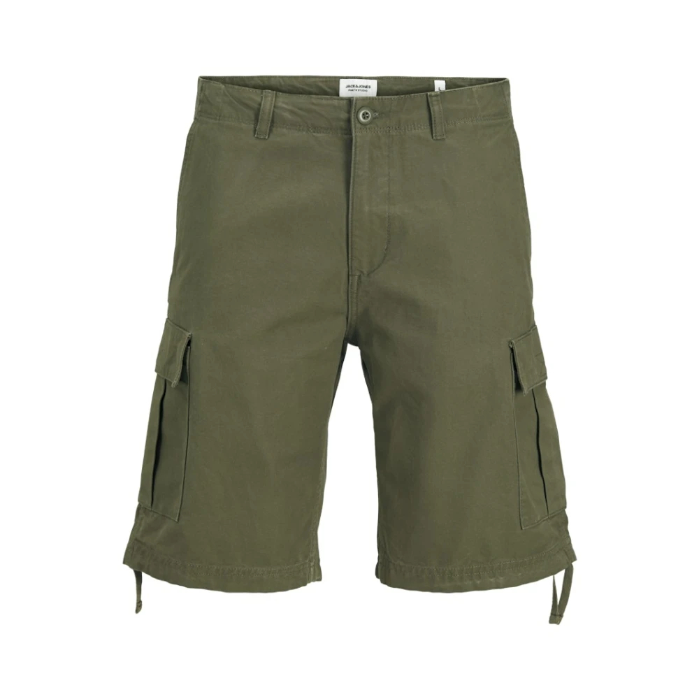 Jack & Jones Herren Cargo Shorts Grün Gr. Klein - Bild 4