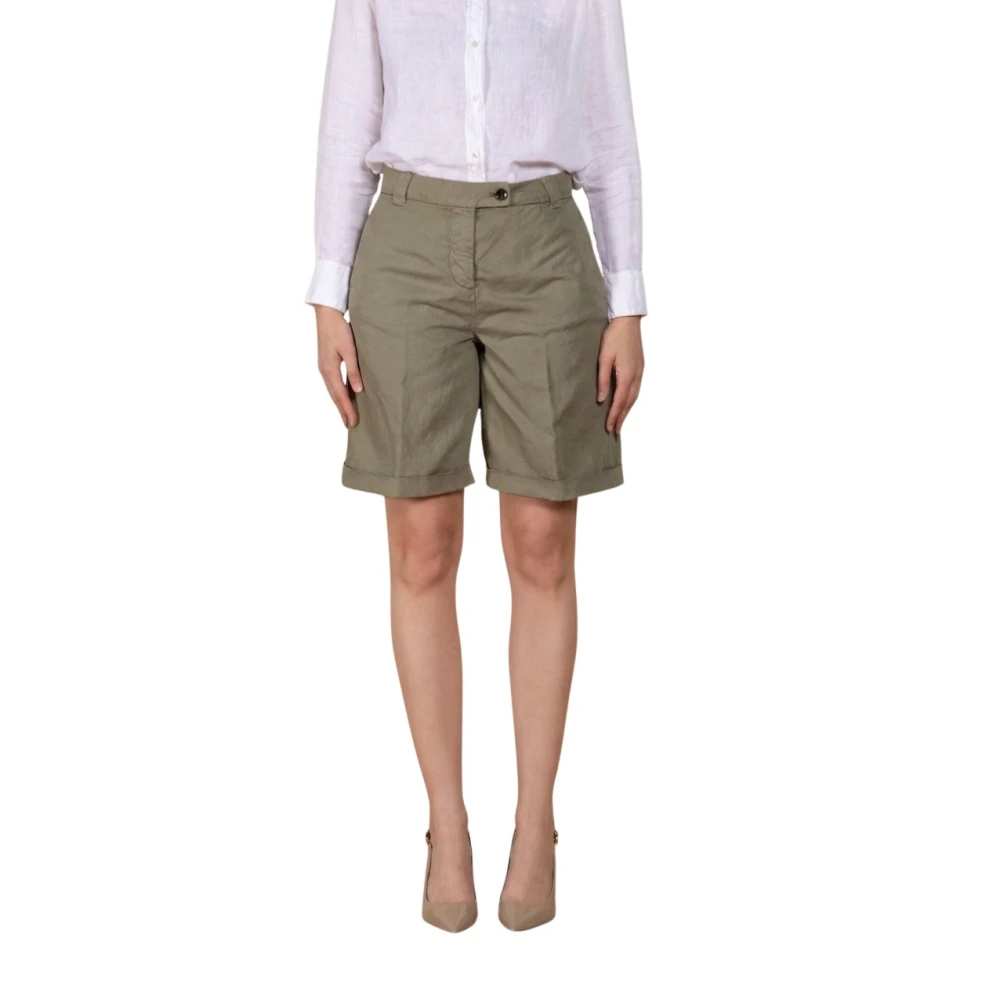 Mason's Damen Grün - Brigitte Chino Bermuda - Shorts - S