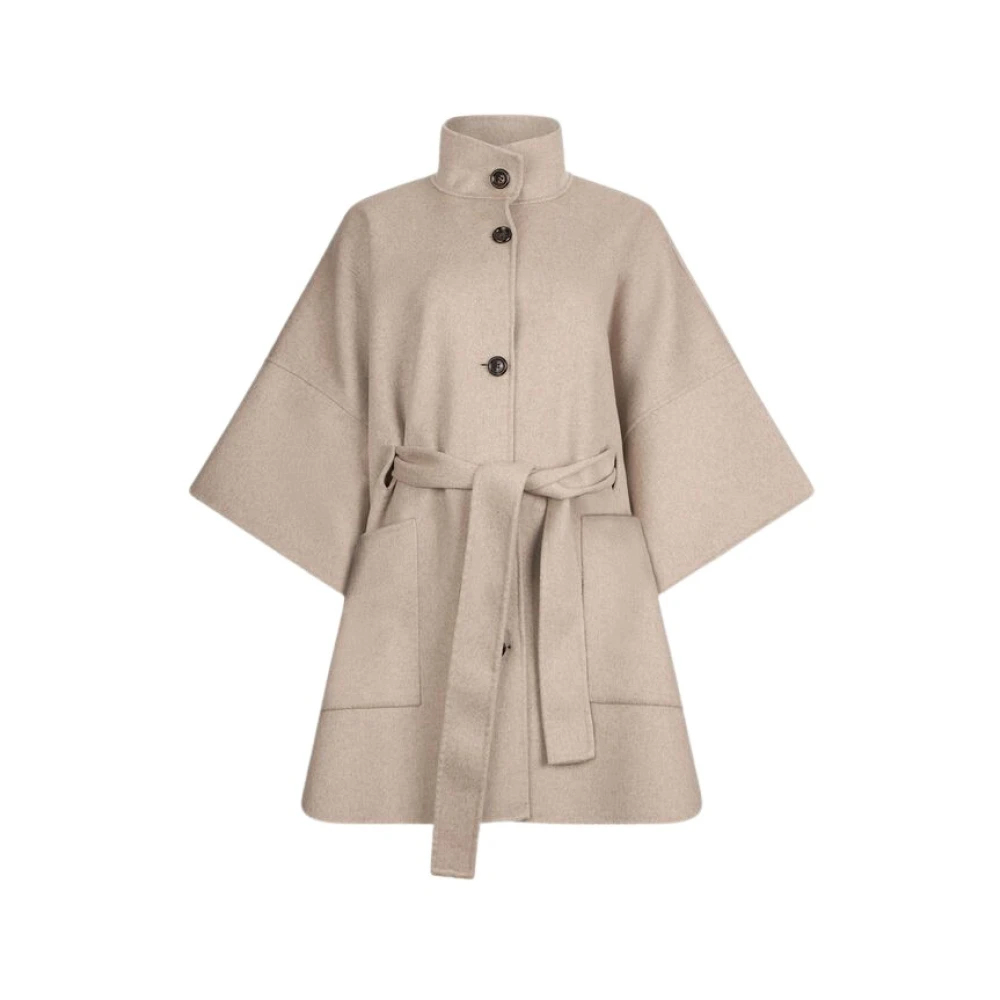 Liu Jo Damen Beige - Wollmantel - Jackets - M