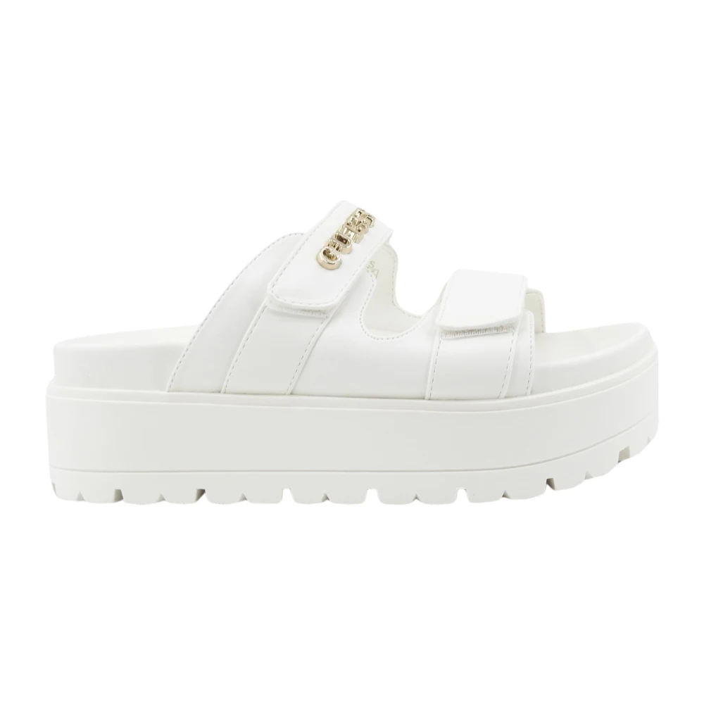 Guess Damen Creme Pantoletten Fljfax Ele03 Écru 40 - Bild 2