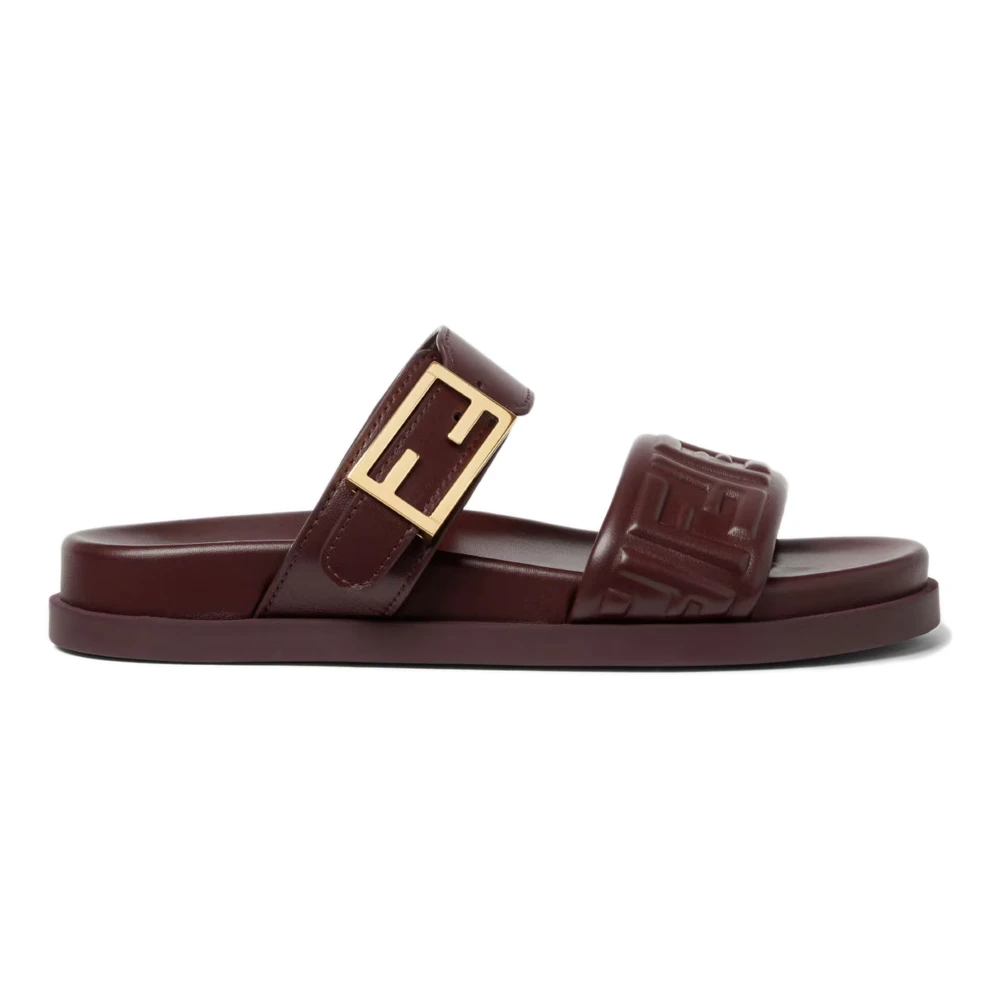 Fendi Damen Rot - Feel Sandalen - Shoes - 37 Eu