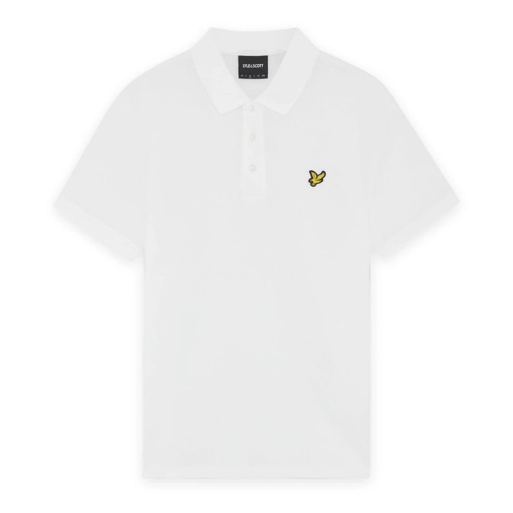 Strukturierter Jacquard-Polohemd Extra Groß - Bild 6