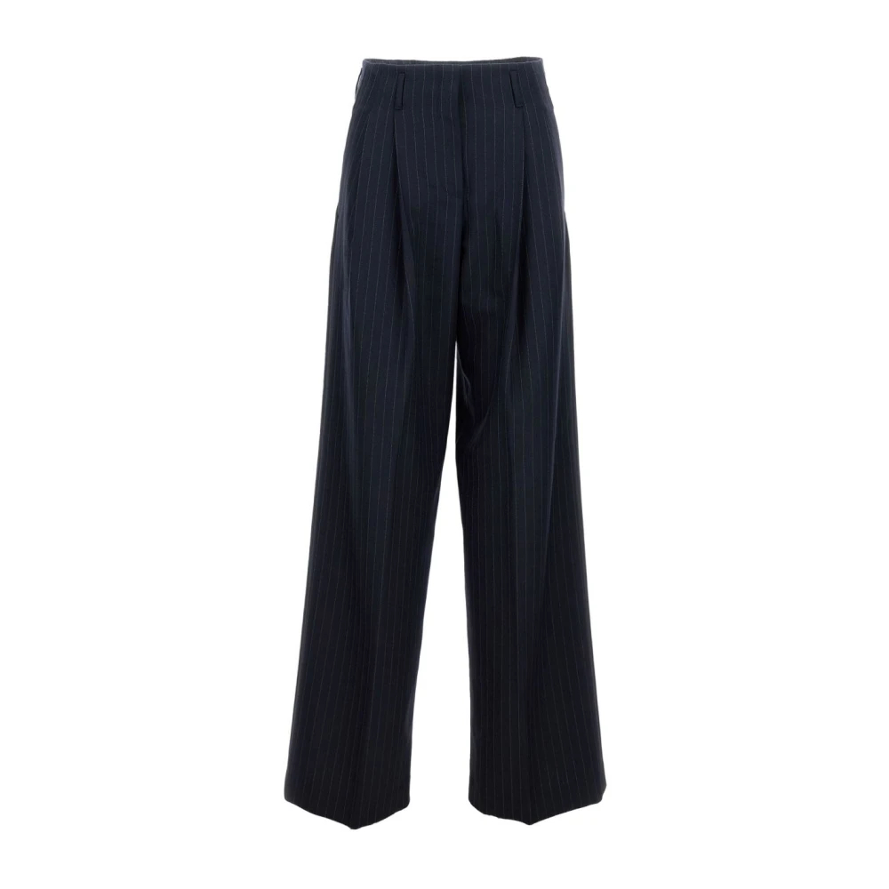 Golden Goose Damen Blau - E Woll-Sartorial-Hose - Trousers - S