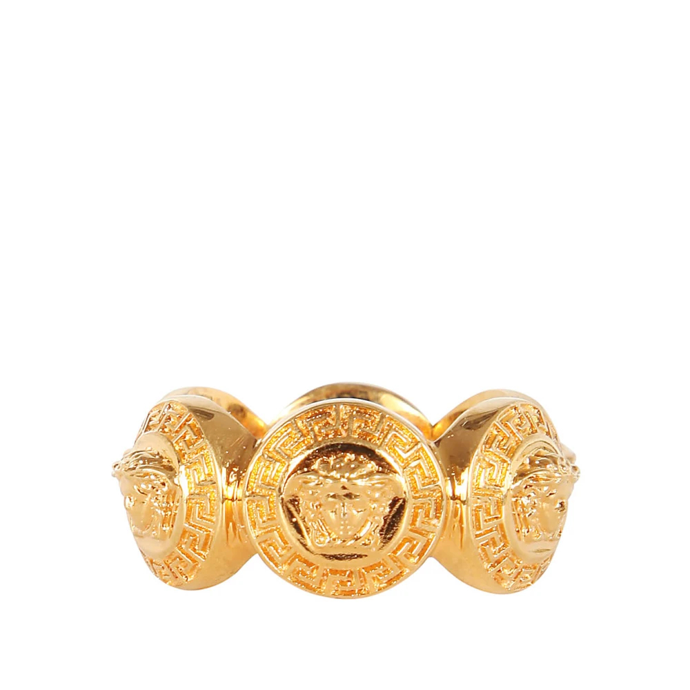Versace Damen Gelb - Ring - Accessories - 48 Mm