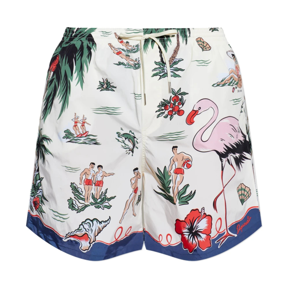 Dsquared2 - Swim Shorts - Swimwear - Herren - Beige - M