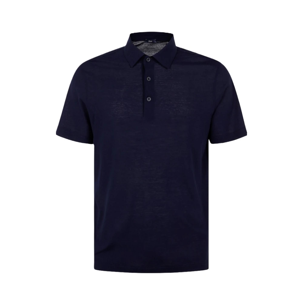 Herno Herren Blau - Polo Shirts - Tops - Xl