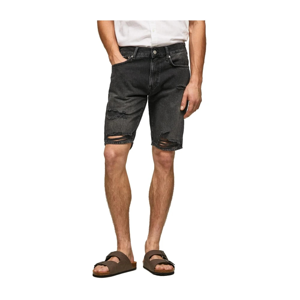 Pepe Jeans Herren Schwarz - Denim Shorts - Shorts - K - W31