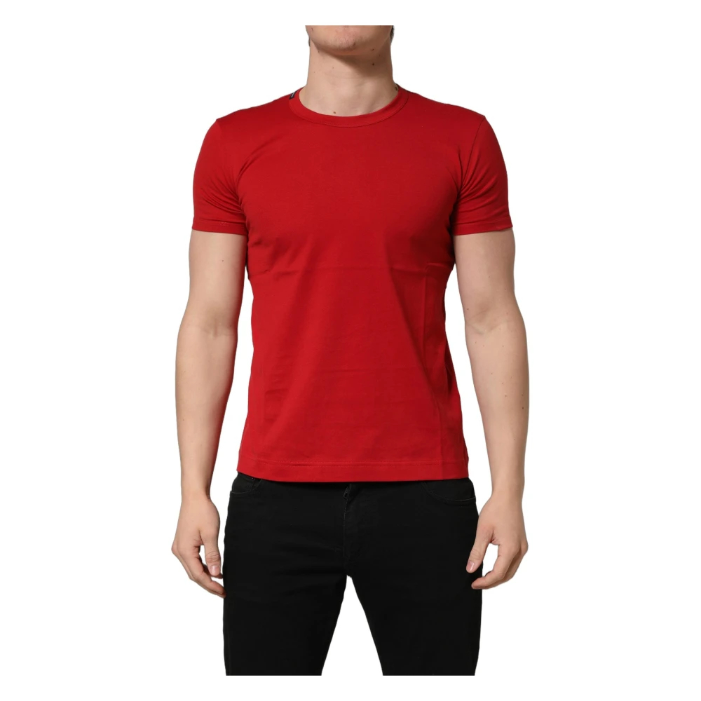 Dolce & Gabbana Herren Rot - T-Shirts - Tops - Xs