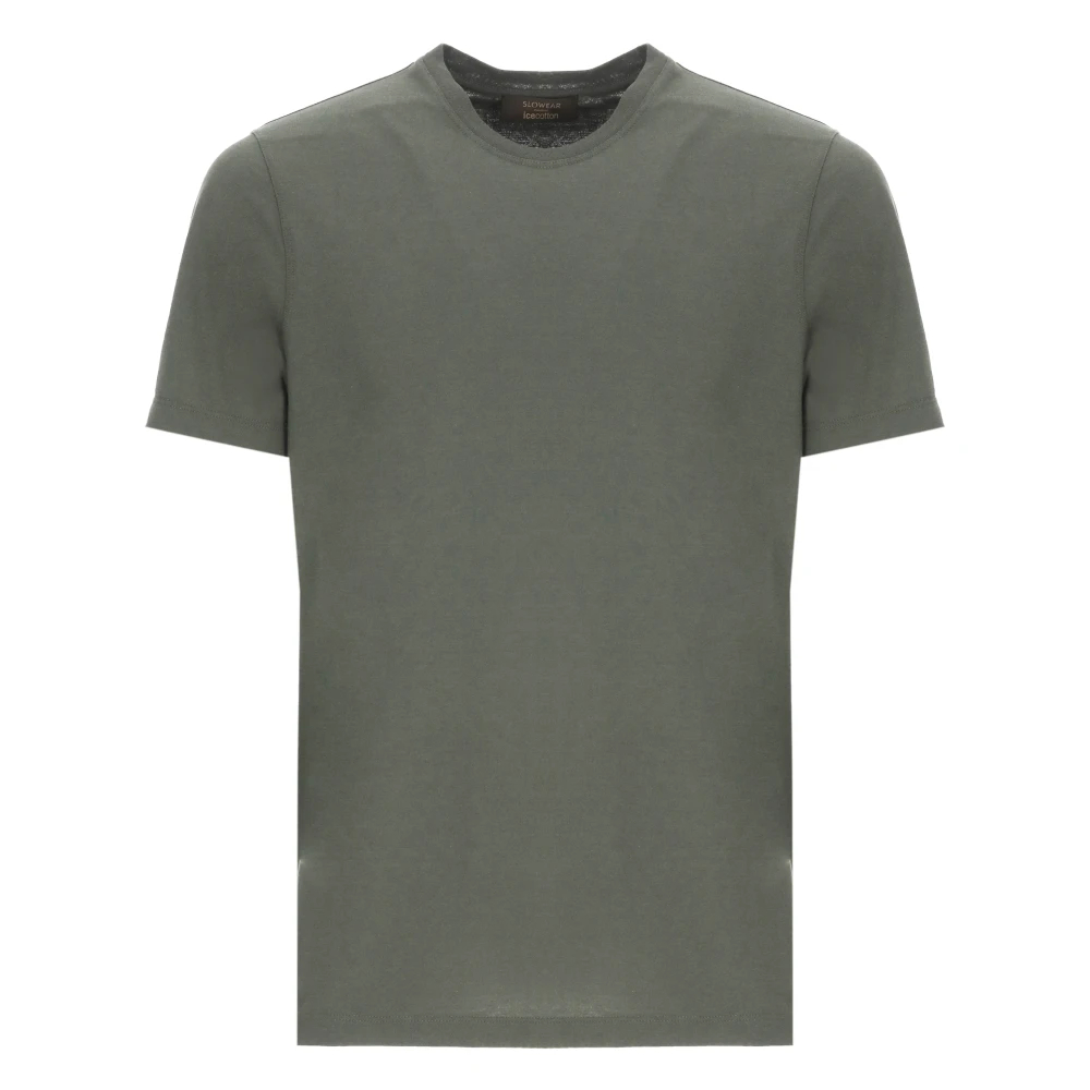 Zanone Herren Grün - Slim-Fit Icecotton T-Shirt - Tops - Xl