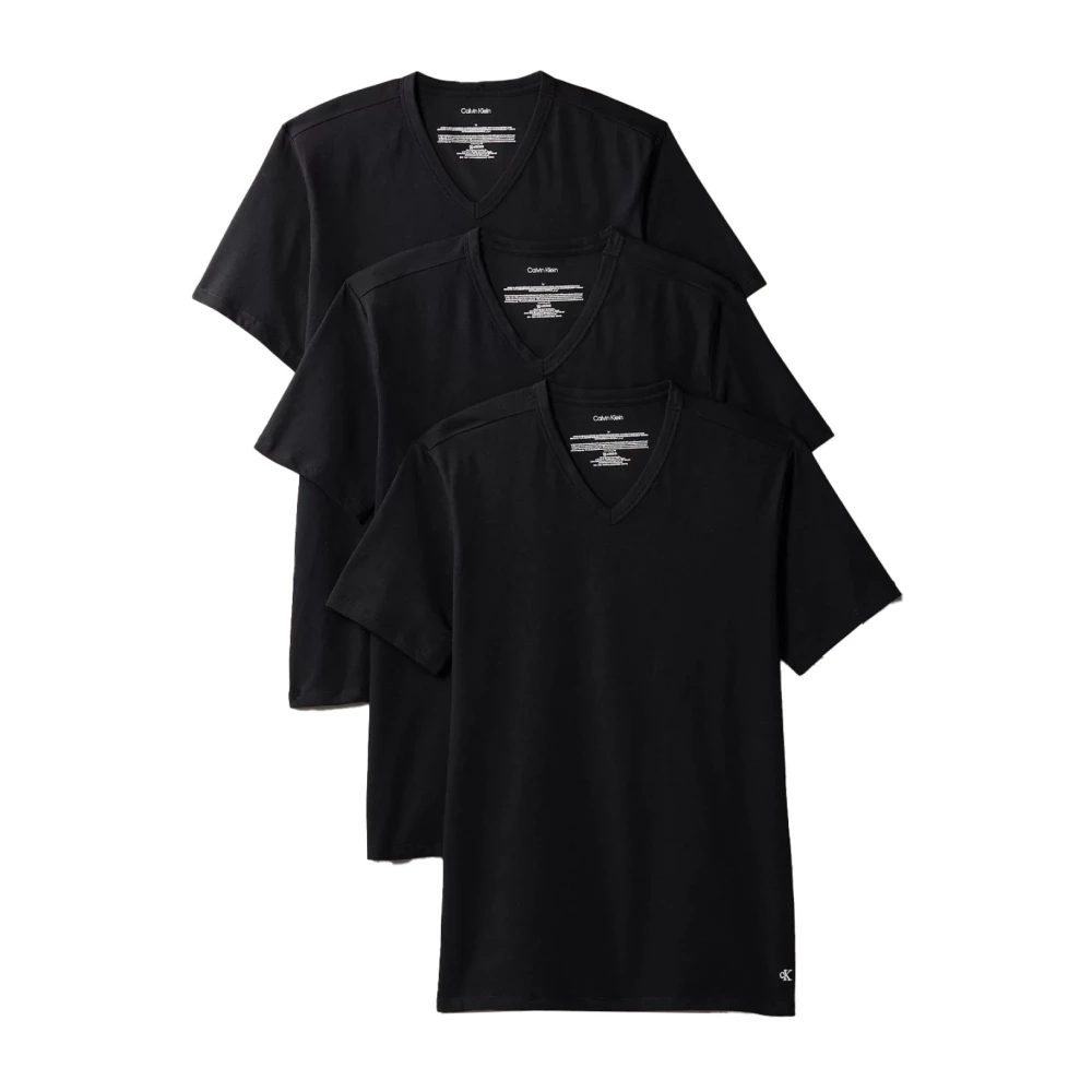 Calvin Klein Herren 3er Pack T-Shirts Kurzarm mit V-Ausschnitt - Bild 4