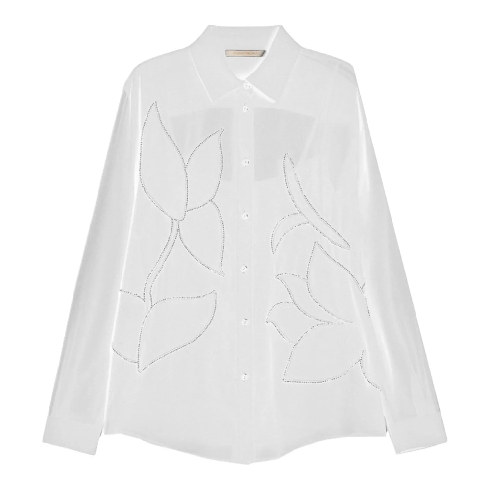 Pennyblack Damen Weiß - Camicia - Blouses & Shirts - L