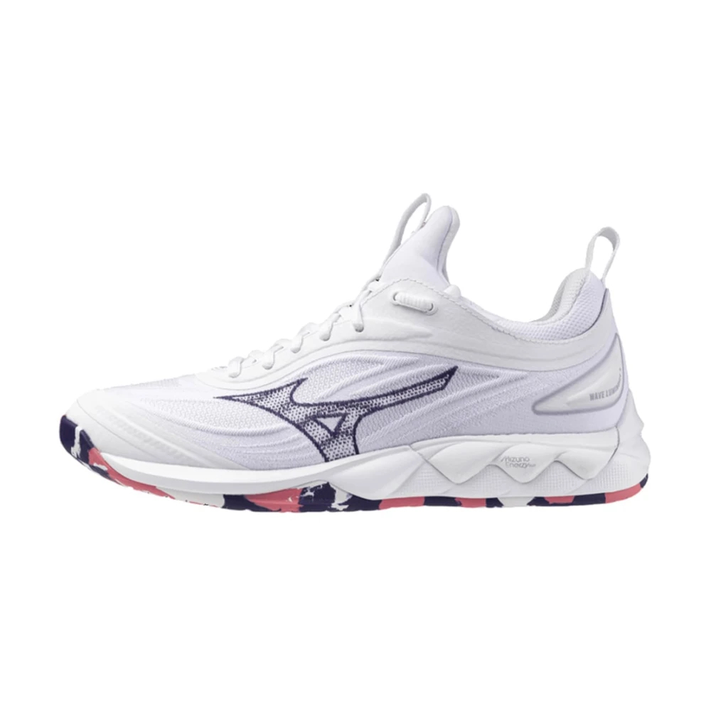 Mizuno Damen Weiß Hallenschuhe Wave Luminous - Bild 4