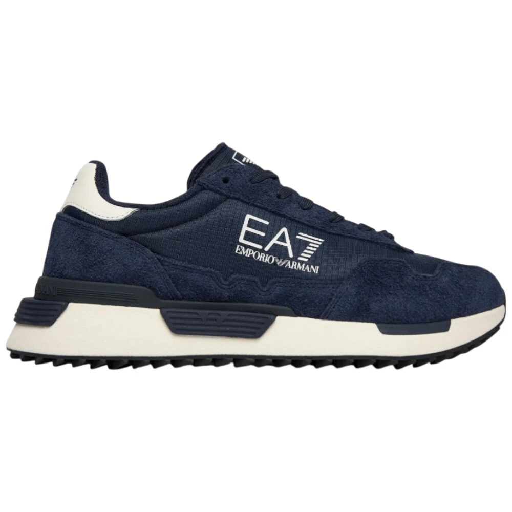 Emporio Armani Ea7 Herren Blau - Sneakers - Shoes - 44 Eu