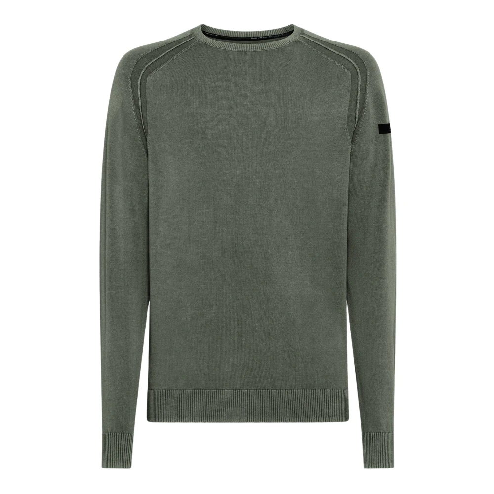 Rrd Herren Grün - Techno Wash Round 14 Knit - Knitwear - Xl