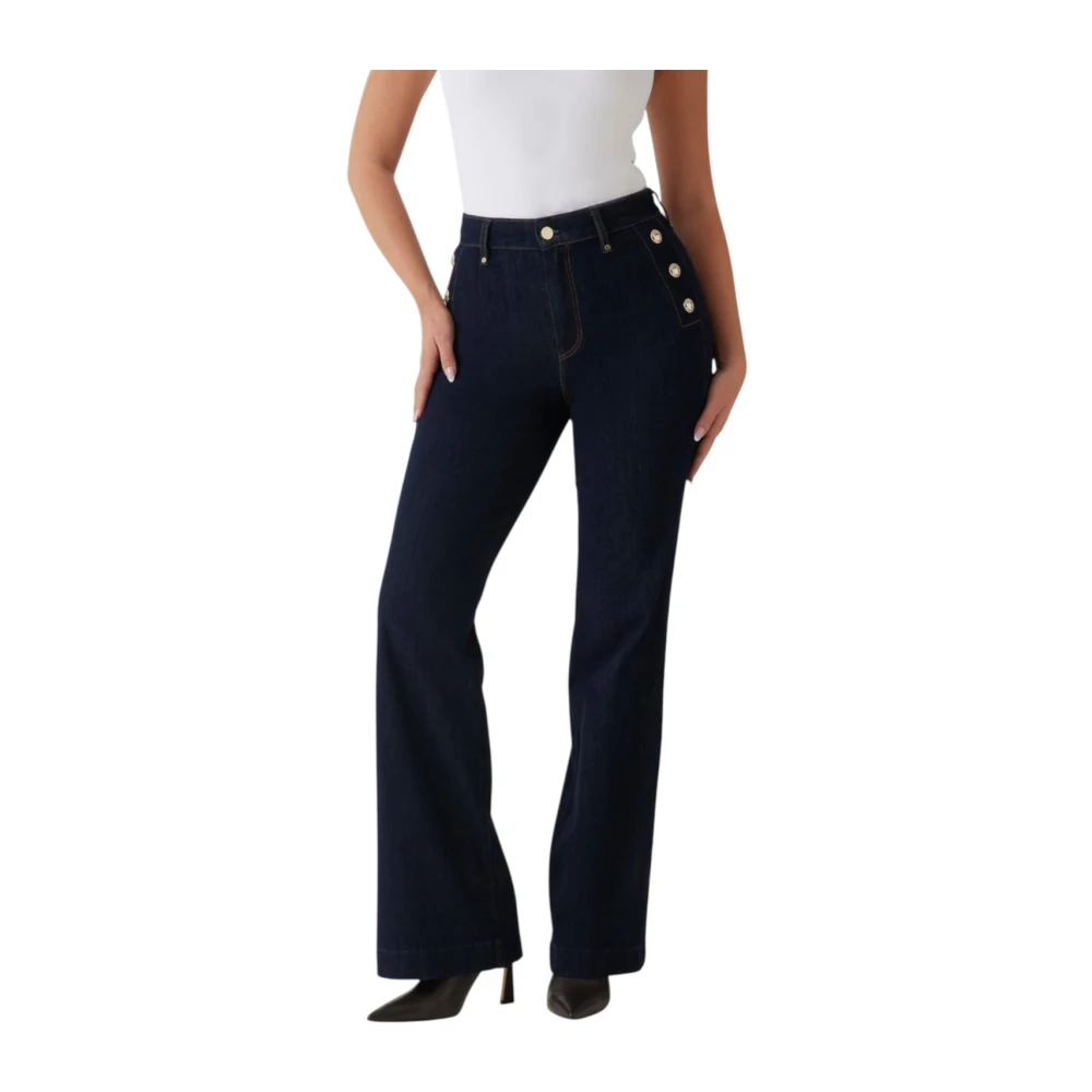 Guess - New Faye Chino Jeans - Jeans - Damen - Blau - W27 - Bild 7