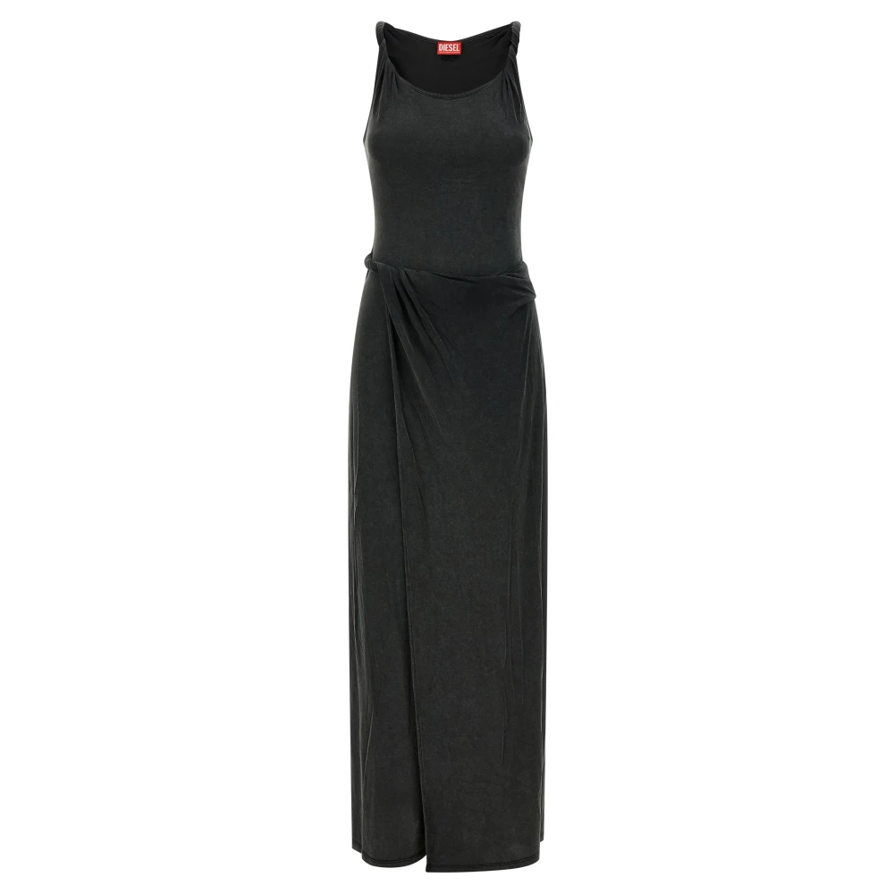 Diesel Damen Schwarz - Long D-Estiga-S1 Dress - Dresses - K - M